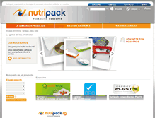 Tablet Screenshot of nutripack.es