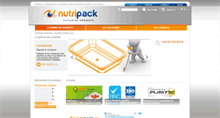 Desktop Screenshot of nutripack.fr